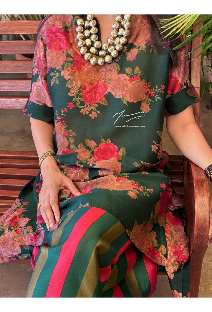 Emerald Rose Co-Ord Set