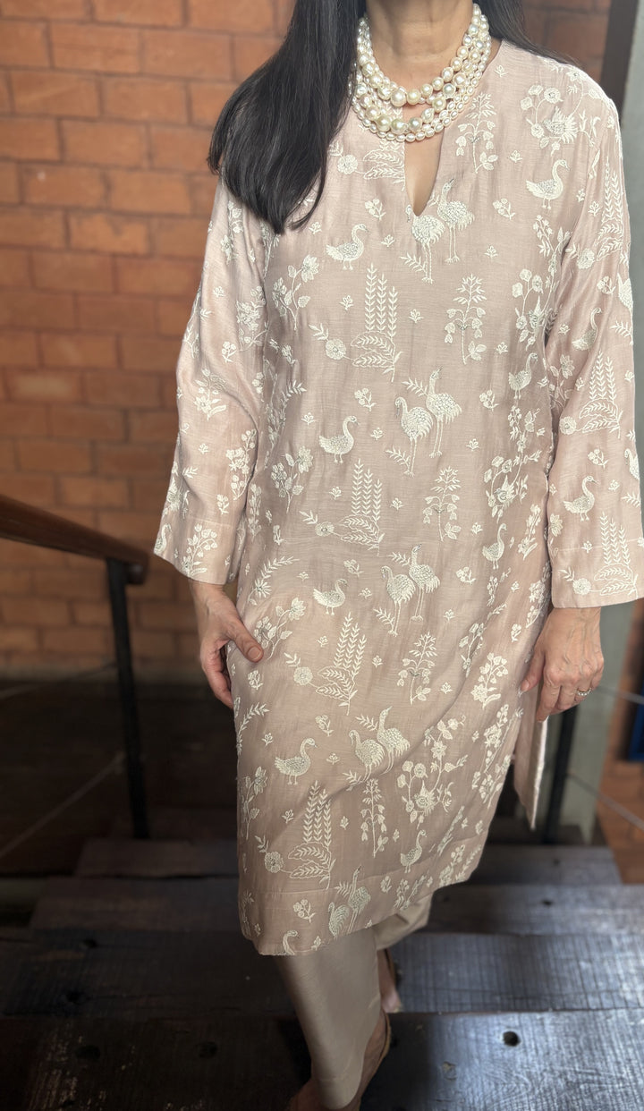 Nude Pink Tunic set