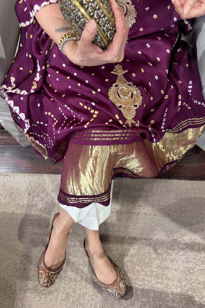 Purple Kaftan Co-Ord Set