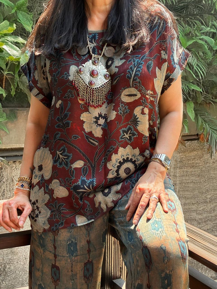 Vintage Bloom Modal Co-Ord Set