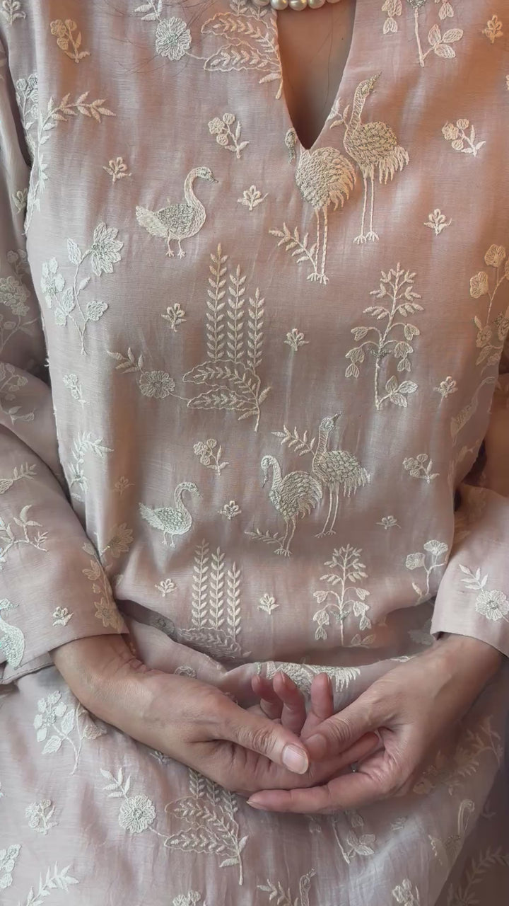 Nude Pink Tunic set